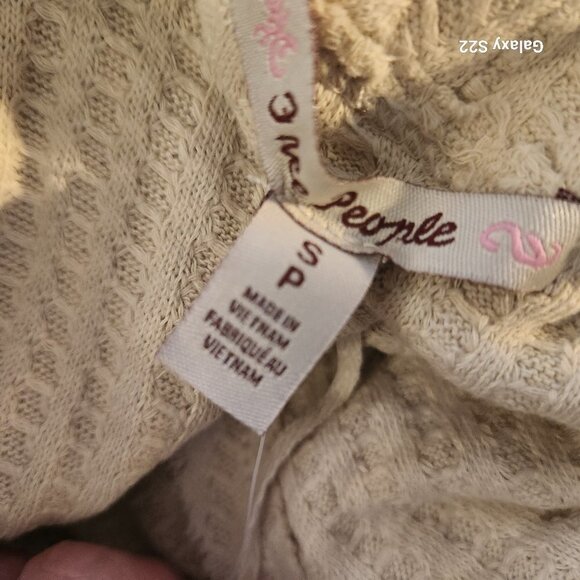 Free People "Stone Cold" Sweater. NWT. Size Small - Picture 11 of 12